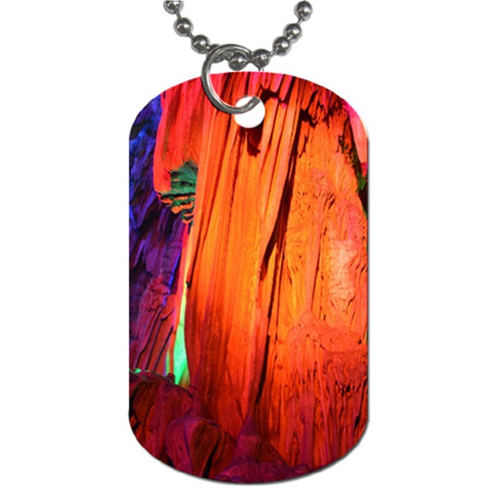 REED FLUTE CAVES 4 Dog Tag (One Side)