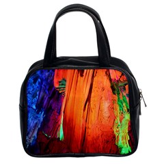 Reed Flute Caves 4 Classic Handbags (2 Sides) by trendistuff