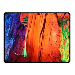 Reed Flute Caves 4 Fleece Blanket (small)