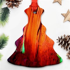 Reed Flute Caves 4 Christmas Tree Ornament (2 Sides) by trendistuff