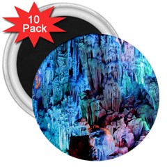 Reed Flute Caves 3 3  Magnets (10 Pack)  by trendistuff