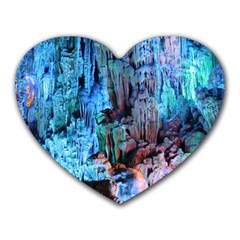 Reed Flute Caves 3 Heart Mousepads