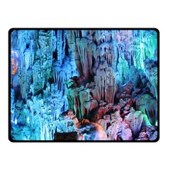 Reed Flute Caves 3 Fleece Blanket (small)