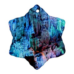 Reed Flute Caves 3 Ornament (snowflake)  by trendistuff