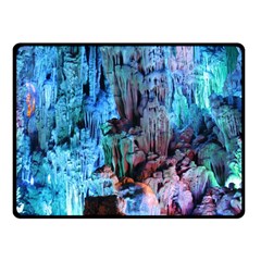 Reed Flute Caves 3 Double Sided Fleece Blanket (small)  by trendistuff