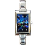 REED FLUTE CAVES 2 Rectangle Italian Charm Watches