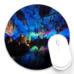 Reed Flute Caves 2 Round Mousepads by trendistuff