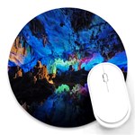 REED FLUTE CAVES 2 Round Mousepads