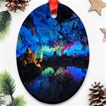 REED FLUTE CAVES 2 Ornament (Oval) 