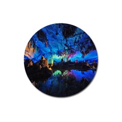 Reed Flute Caves 2 Magnet 3  (round) by trendistuff