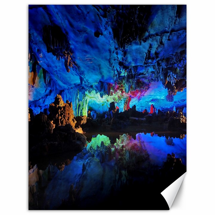 REED FLUTE CAVES 2 Canvas 12  x 16  