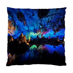 Reed Flute Caves 2 Standard Cushion Case (one Side)  by trendistuff