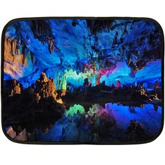 Reed Flute Caves 2 Fleece Blanket (mini)