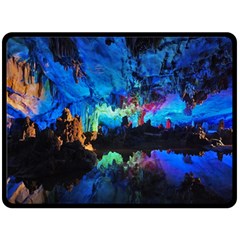 Reed Flute Caves 2 Fleece Blanket (large) 