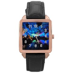 Reed Flute Caves 2 Rose Gold Watches by trendistuff