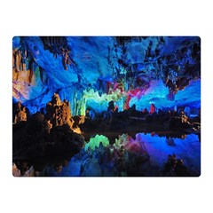 Reed Flute Caves 2 Double Sided Flano Blanket (mini)  by trendistuff