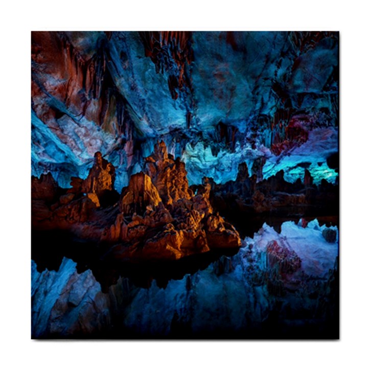 REED FLUTE CAVES 1 Tile Coasters