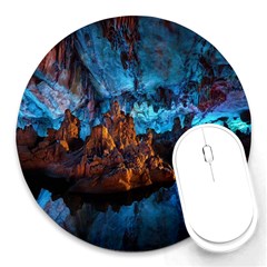 Reed Flute Caves 1 Round Mousepads by trendistuff