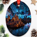 REED FLUTE CAVES 1 Ornament (Oval) 