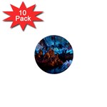 REED FLUTE CAVES 1 1  Mini Magnet (10 pack) 