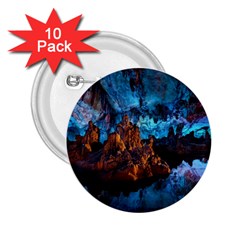 Reed Flute Caves 1 2 25  Buttons (10 Pack)  by trendistuff