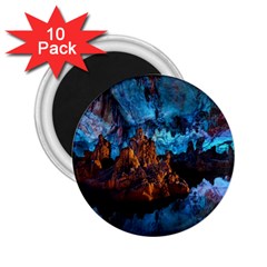 Reed Flute Caves 1 2 25  Magnets (10 Pack)  by trendistuff