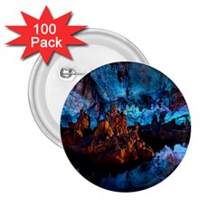 Reed Flute Caves 1 2 25  Buttons (100 Pack)  by trendistuff