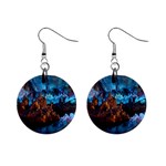 REED FLUTE CAVES 1 Mini Button Earrings