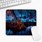 REED FLUTE CAVES 1 Large Mousepads