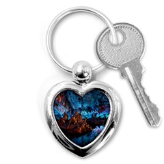 Reed Flute Caves 1 Key Chains (heart)  by trendistuff