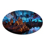 REED FLUTE CAVES 1 Oval Magnet