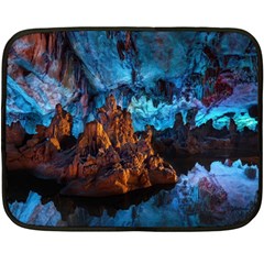 Reed Flute Caves 1 Fleece Blanket (mini)