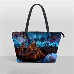 Reed Flute Caves 1 Shoulder Handbags by trendistuff