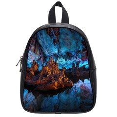 Reed Flute Caves 1 School Bags (small)  by trendistuff