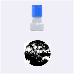 Reed Flute Caves 1 Rubber Round Stamps (small) by trendistuff