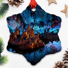 Reed Flute Caves 1 Ornament (snowflake)  by trendistuff