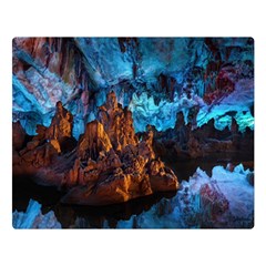 Reed Flute Caves 1 Double Sided Flano Blanket (large)  by trendistuff