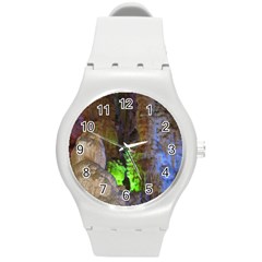 Phong Nha-ke Bang 2 Round Plastic Sport Watch (m) by trendistuff