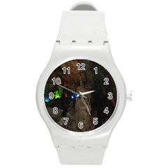 Phong Nha-ke Bang 1 Round Plastic Sport Watch (m) by trendistuff