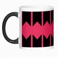 Rhombus And Stripes Pattern Morph Mug by LalyLauraFLM