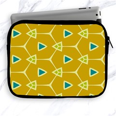 Connected Triangles			apple Ipad 2/3/4 Zipper Case by LalyLauraFLM