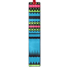 Chevrons and triangles			Large Book Mark