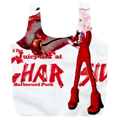 Michael Andrew Law s Mal Girl & Mr Bbq Pork Full Print Recycle Bags (l) 