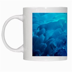 Mendenhall Ice Caves 3 White Mugs by trendistuff