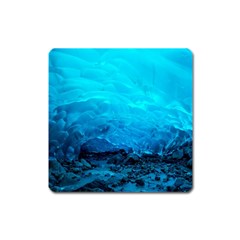 Mendenhall Ice Caves 3 Square Magnet by trendistuff