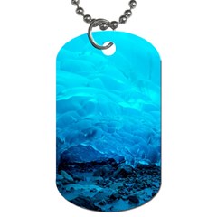 Mendenhall Ice Caves 3 Dog Tag (two Sides) by trendistuff