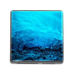 Mendenhall Ice Caves 3 Memory Card Reader (square) by trendistuff