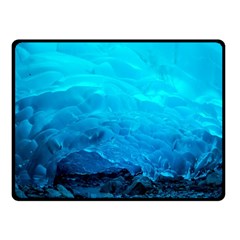 Mendenhall Ice Caves 3 Fleece Blanket (small) by trendistuff