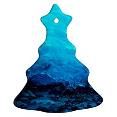 Mendenhall Ice Caves 3 Ornament (christmas Tree) by trendistuff