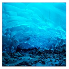 Mendenhall Ice Caves 3 Large Satin Scarf (square) by trendistuff